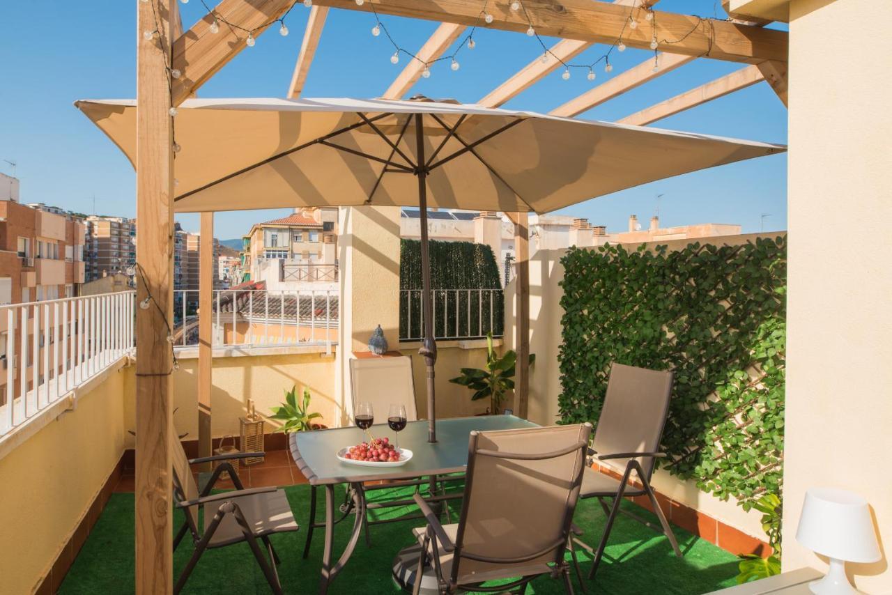 Elegant Duplex P/3 In With Terrace And Wifi Appartement Málaga